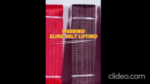 Flat Webbing Sling 1T 2T 3T 4T 5T 8T & 10 Ton Lifting Sling Towing Belt Tali Angkat Barang  Premium Quality