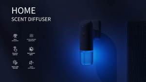 NAMSTE Wall Plug Aroma Diffuser Smart Bluetooth Control Fragrance Diffuser for Home Smell Air Freshener Automatic Spray Diffuser