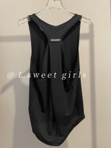 Womens Sporty Loose Sleeveless Vest Training Quick Dry T-Shirt Outerwear Workout Fitness Cover up Breathable Nylon Summer