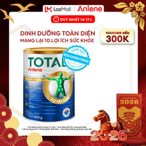 [Voucher giảm đến 26%]Sữa Bột Bổ Sung Dinh Dưỡng Anlene Total 10 Lon 400G