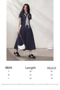 Summer Small Figure Friendly Shirt and Skirt Set