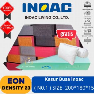 Kasur busa inoac no 1 180 x 200 x 15 cm EON D23  Garansi 10 tahun