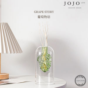 JOJOS L. Glass Aromatherapy Diffuser Bottle Essential Oil Volatility Bedroom Decorations Fragrance Oils Home Decor Accessories