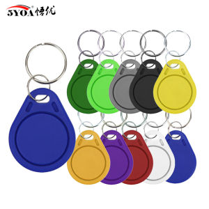 5YOA 100pcs UID Block 0 Rewritable Writable 13.56MHz RFID Tag Key Fob Clone Card Tags Copy Cards Keychain Keyfob