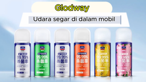 Bisa COD 3 Botol Lebih Murah Glodway Semangka Mint Air Freshener Sterilisasi 99.99% Rumah Anti Bau Deodorant Semprot Penghilang Bakteri Otomatis Spray Anti Bacterial Air Refresher Di Dalam Mobil Odor Eliminator Pewangi Car Parfum Aksesoris