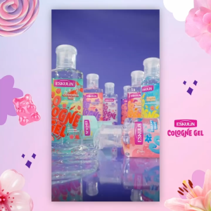 ESKULIN Cologne Gel 50ml / 100ml | Long-Lasting Fragrance with Moisturizer & Cooling Agent | Parfum berbentuk gel