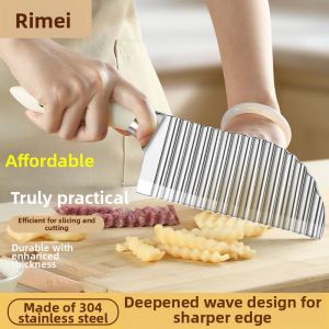 RIMEI | Commercial Wave Cutter Kitchen Knife