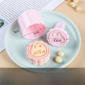 Pineapple Pineapple Sandwich Cookies Moon Cake Mold Mini Green Bean Cake Stamper Cold Cover Cantonese Purple Sweet Potato Yam Cake Complementary Food Embossing