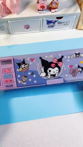 2in1 Sanrio school bag for kids girl with a Kuromi pencil case for kids school supplies set