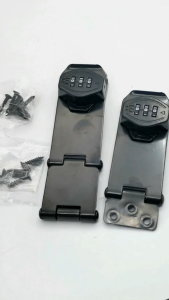 Kunci Gembok Pintu 4 Inch - Kunci Kombinasi Tiga Digit Anti-Roboh untuk Lemari Pakaian & Ruang Pribadi