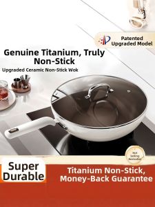 Titanium Ceramic Non-stick Pan