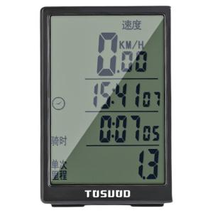 TOSUOD | Đèn Đêm Chống Nước Không Dây Đồng Hồ Đo Tốc Độ và Quãng Đường Đi Xe Đạp