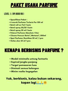 Paket Belajar / Paket usaha Parfum