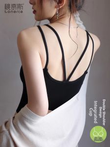 TONERCE | Outwearable Bra with Pads Cotton Summer Tank Top