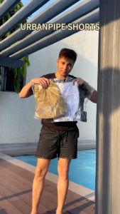 URBAN PIPE Board Plain Shorts For Men Knee-Above Casual Garter Beach Short 20261