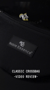 Túi bao tử nam nữ Noble Essence® BST Classic Cross Bag T11 phối da nhiều ngăn chống nước cao cấp