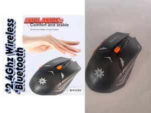 Bluetooth Wireless MouseBluetooth Mouse BT 5.0/3.0 Wireless Mouse for Laptop 2.4G Computer Mouse Silent Mouse Optical Cordless Mouse