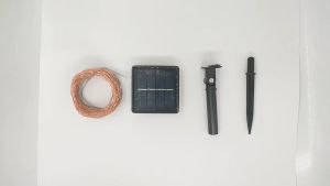 50/100/200/300 LED ไฟ LED พลังงานแสงอาทิตย์กลางแจ้งโคมไฟสตริง 8 มาสปาร์ต 8 โหมด ไฟประดับ Garden LED ไฟประดับปีใหม่