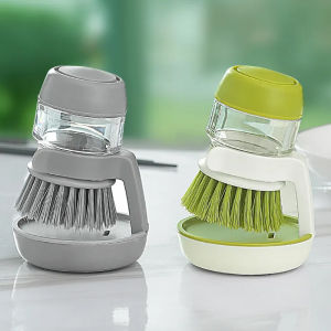 Dish Brush With Soap Dispenser: A Multi-Use Scrub Brush for Your Household