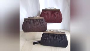 Clutch Pesta Import Tas Kondangan Wanita Farnell Diamond Cantik 2887