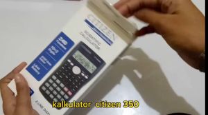 Kalkulator Scientific Citizen CT-350MS Calculator 240 Functions 12 Digit STAT
