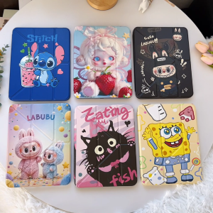 แบบแกนYเคสไอแพดสำหรับ Gen10/11 Air6 Air5 Air4 เจน10 Pro11 2018-2022ถาดปากกาในตัว กันกระแทก พับได้หลายมุม