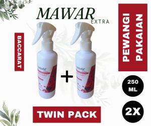 PROMO 2 PCS Pewangi Setrika Luandry MAWAR extra 250 ml varian BACCARAT model spray