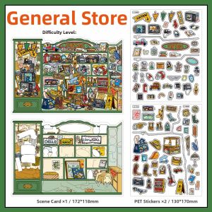 DIY Miniature Scene Decoration Stickers Toy