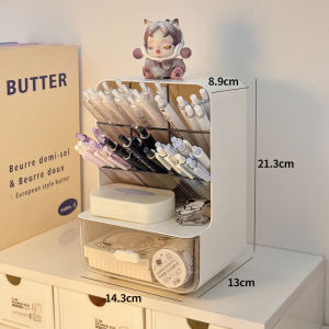 Desktop Drawer Style Storage Box Hole Board Grain Small Card Stand Display Shelf Student Desk Office Desk Organizer Rack