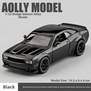 Dodge Challenger SRT Hellcat Replica Alloy Car Toy