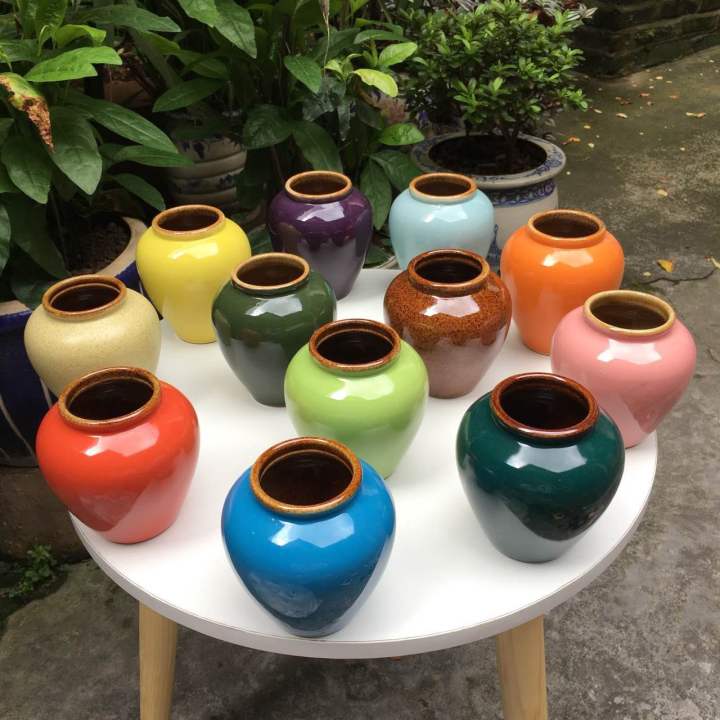 Lu Uống Bia Chum Uống Bia Bằng Sứ Lu Uống Nước Giải Khát Ly Hoa Quả Gốm ...