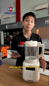 Hawonkoo SMH-175 Máy Làm Sữa Hạt – 1.2L – Nấu 1000W – Xay 400W – Lưỡi Dao 8 Cánh 4D – Smart Cap Chống Tràn – Khóa An Toàn – Tự Ngắt Khi Quá Nhiệt – Xay Nhuyễn Mịn – Đa Năng – Chính Hãng