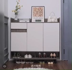 ตู้รองเท้า ชั้นวางรองเท้า ตู้วางรองเท้า ตู้ใส่รองเท้า เก็บรองเท้า ดีไซน์เรียบง่าย ให้เหลือทุกคน ตู้วางรองเท้า ตู้เก็บรองเท้า