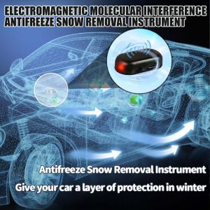 Car Snow Removal Tool - Windshield De-Icing & Snow Melting Fast-Acting Portable Mini De-Icer