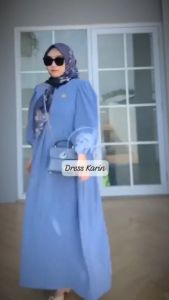gamis karin crinkle air flow premium