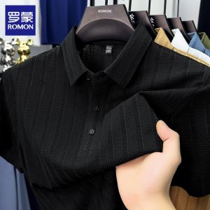 ROMON | Breathable Short Sleeve Men T-Shirt