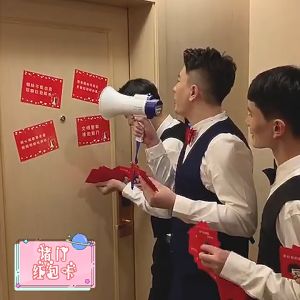 wedding game props – wedding trumpet / 婚礼用品接亲游戏拦门道具 - 接亲喇叭