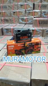 Aki Motor Full Kering ALASKA  GTZ-5S YTZ3 GTZ4V YTZ4V YTX4L YB4LA YB4LB GTZ5S YTZ5S 12N43B HTZ5F 12V 5A    Karisma SupraX125 Beat Vario Spicy  Revo Blade Mega Pro Mio J XRide Soul Fino Jupiter Mx Byson Nex Spin Shogun125