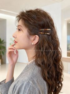 Simple Elegant Side Hair Clip Duckbill Hair Clamp Hairband Hair Accessory for Straight Hair Curly Hair Short Hair Adult Women