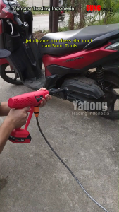 Alat Cuci Motor Mobil Semprot Cordless Tekanan Tinggi Mesin Cuci Mobil Jet Cleaner Alat Steam Cuci High Pressure SUNC TOOLS