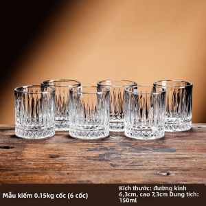 ZHUXI | Bộ Ly Rượu Whiskey và Rượu Cao Cấp Sang Trọng