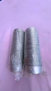 (10ใบ) ขันข้าว อลูมิเนียม ถ้วยข้าว พิมพ์ขนม ใช้นึ่งข้าวเหนียว ข้าวสวย หรืออบคัพเค้ก อุปกรณ์เบอเกอรี่