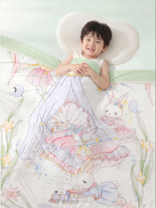 MUSHABAI | Antibacterial Silk Childrens Air Conditioning Blanket