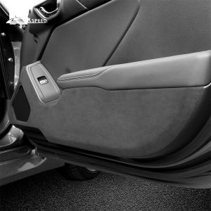 แผ่นเตะติดประตูรถยนต์ AIRSPEED รถยนต์สำหรับ Subaru BRZ Toyota GR86 2021-2022แผ่นกันสิ่งสกปรกที่ประตูอุปกรณ์ประดับตกแต่งสติกเกอร์ป้องกันการแผ่นเตะ