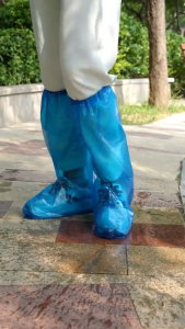 【50PCS】Disposable Shoe Cover PP Boot Protector Elastic Waterproof Overshoes Thick Rain Mud Dust Barrier Outdoor Indoor