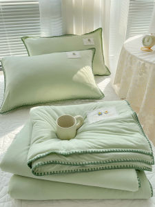 A-Class Knitted Cotton Summer Quilt Air Conditioning Light Weight Single Person Spring Autumn Core Washable Summer Quilt