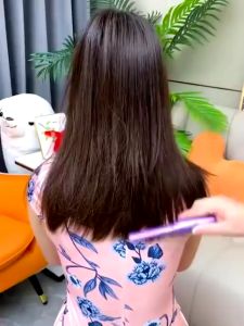 Recharge Catokan Sisir Pelurus Rambut Portable Catok 3in1 Anti Kusut Premium