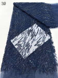 Vải Ren Cao Cấp Thêu Sequin Dành Cho Chú Rể Người Nigeria Châu Phi Chất Liệu Vải Cưới Sang Trọng Nặng Xuất Xứ Từ Trung Quốc Đại Lục