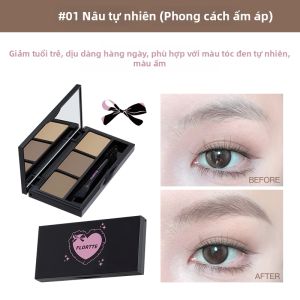 FLORTTE | Bút Chì Phấn Mày 3-trong-1 Lỳ Chống Nước