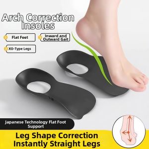 Foot Correction Insoles Flatfoot Xo-leg Valgus Varus Arch Support
